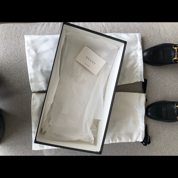 Pair of Mens size 6 Gucci Brixton loafers with collapsible heel bought in 2021 - Picture 9 of 13